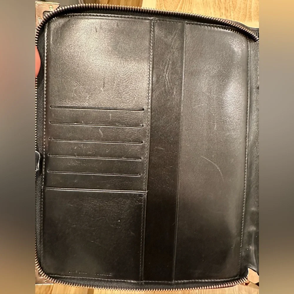 🔥 Alexander Wang Black Tablet Case with Gold Accents